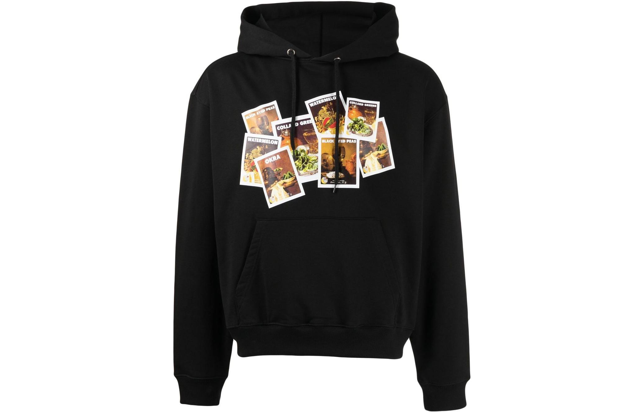 Denim Tears SS23 Graphic Print Cotton Hoodie Unisex SHF02T121