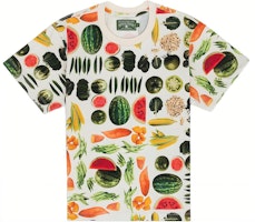 Denim Tears SS24 Kiss My Grits Fruit Patchwork Unisex Tee Multicolor. 101-906-107 Denim Tears SS24 Kiss My Grits Fruit Patchwork Unisex Tee Multicolor. 101-906-107