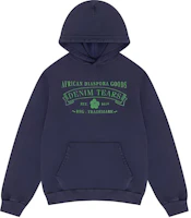 Denim Tears SS24 Purple Logo Hoodie Unisex Pullover Sweatshirt 013-028-154 Denim Tears SS24 Purple Logo Hoodie Unisex Pullover Sweatshirt 013-028-154