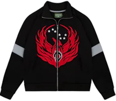 Denim Tears SS25 "The Scorpion & The Frog" Reflective Jacket Black Unisex FW24OTJ0011 Denim Tears SS25 "The Scorpion & The Frog" Reflective Jacket Black Unisex FW24OTJ0011