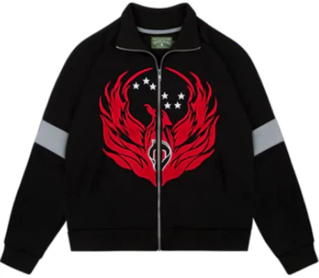 Denim Tears SS25 "蠍子與青蛙" 反光外套 黑色 男女同款 FW24OTJ0011 Buy Denim Tears SS25 "蠍子與青蛙" 反光外套 黑色 男女同款 FW24OTJ0011