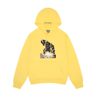 Denim Tears Arthur Jafa 1302 Yellow Hoodie Unisex Graphic Print Sweatshirt. 013-036-137