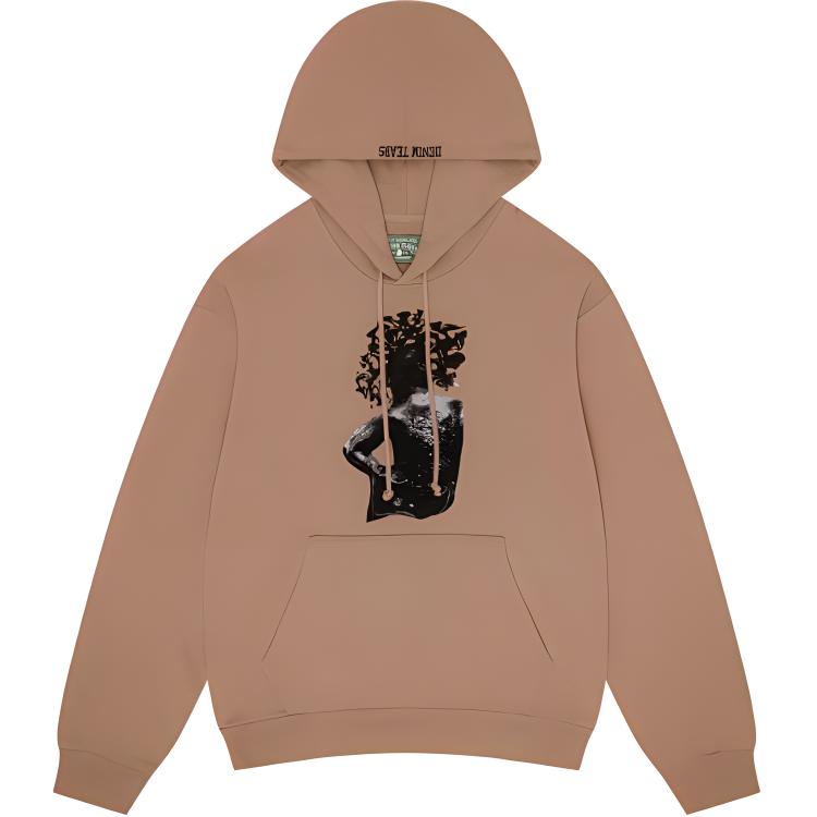 Denim Tears Arthur Jafa SS24 Letter Graphic Clay Hoodie Unisex 013-045-136