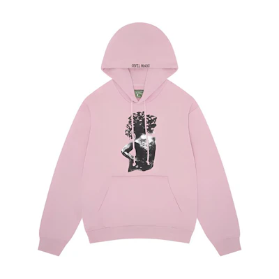 Denim Tears Arthur Jafa SS24 Letter Print Hoodie Purple () 013-053-136