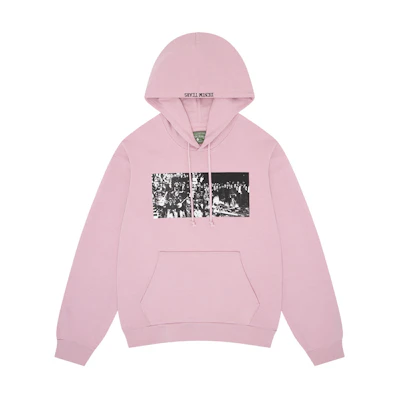 Denim Tears Arthur Jafa SS24 Violet Letter Print Pullover Hoodie Unisex 013-053-123