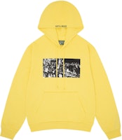 Denim Tears x Arthur Jafa SS24 Yellow Letter Print Hoodie Unisex Pullover Casual 013-036-123 Denim Tears x Arthur Jafa SS24 Yellow Letter Print Hoodie Unisex Pullover Casual 013-036-123