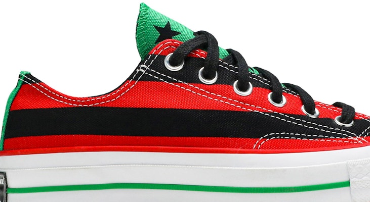 Denim Tears x Converse Chuck 70 Low 'Bendera Pan-Afrika' 170545C Order Denim Tears x Converse Chuck 70 Low 'Bendera Pan-Afrika' 170545C