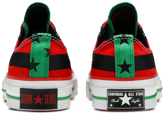 Denim Tears x Converse Chuck 70 Low 'Bendera Pan-Afrika' 170545C Details for Denim Tears x Converse Chuck 70 Low 'Bendera Pan-Afrika' 170545C