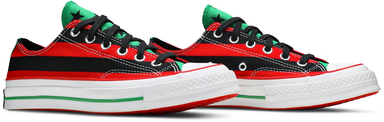 Denim Tears x Converse Chuck 70 Low 'Bendera Pan-Afrika' 170545C Cheap Denim Tears x Converse Chuck 70 Low 'Bendera Pan-Afrika' 170545C