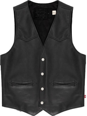 Denim Tears x Levi''s Leather Pharaoh Rompi Bordir Unisex. A5615-0000 Lookbook Denim Tears x Levi''s Leather Pharaoh Rompi Bordir Unisex. A5615-0000