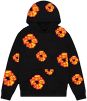 Denim Tears x OFFSET FW23 Set It Off Album Hoodie Black Unisex Flame Logo BFSET-HS01 Denim Tears x OFFSET FW23 Set It Off Album Hoodie Black Unisex Flame Logo BFSET-HS01