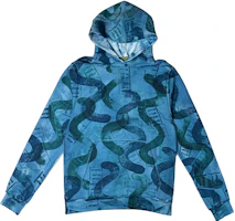 Denim Tears x Skepta FW22 Graphic Print Hoodie Blue Menswear DT091504 Denim Tears x Skepta FW22 Graphic Print Hoodie Blue Menswear DT091504