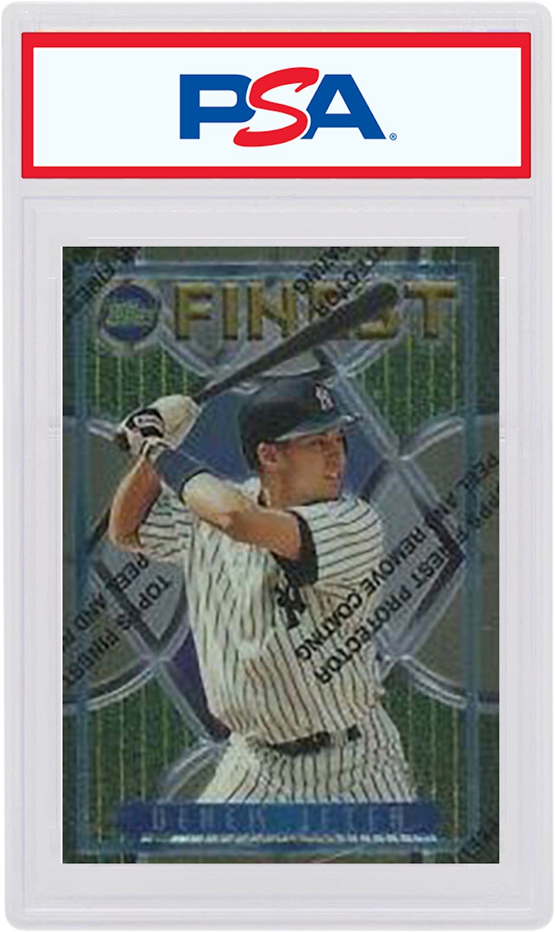 Derek Jeter 1995 Topps Finest W/ Coating #279