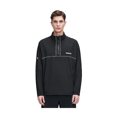 DESCENTE 3x3 Basketball Series Half-Zip Jacket Black D1321XWB71