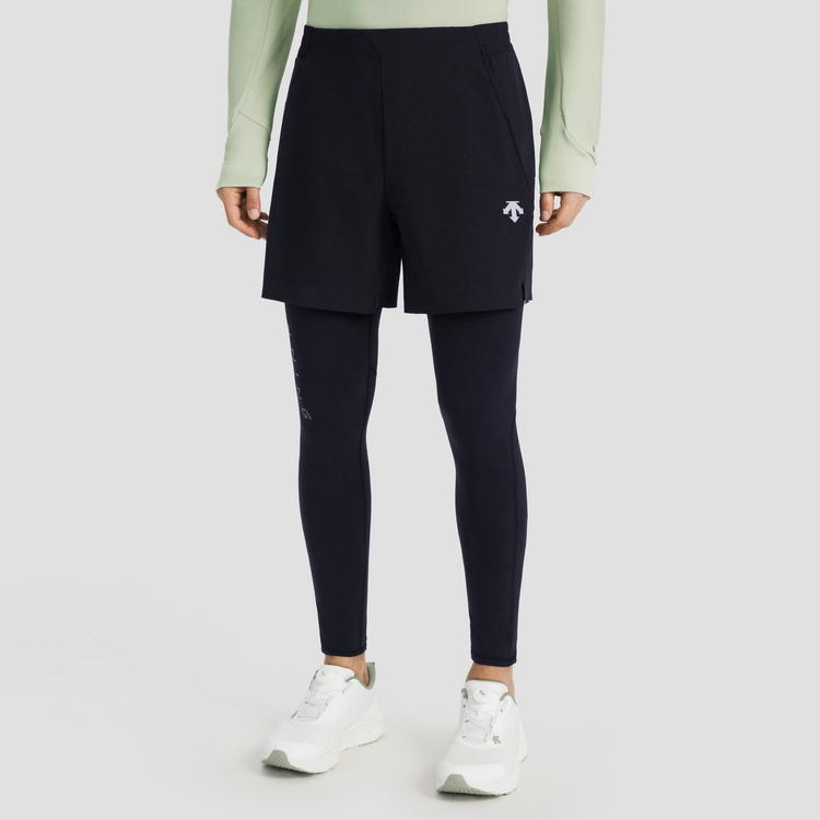 DESCENTE  2-in-1 Compression Knit Athletic Gym Pants D4131RKL43 圖 4