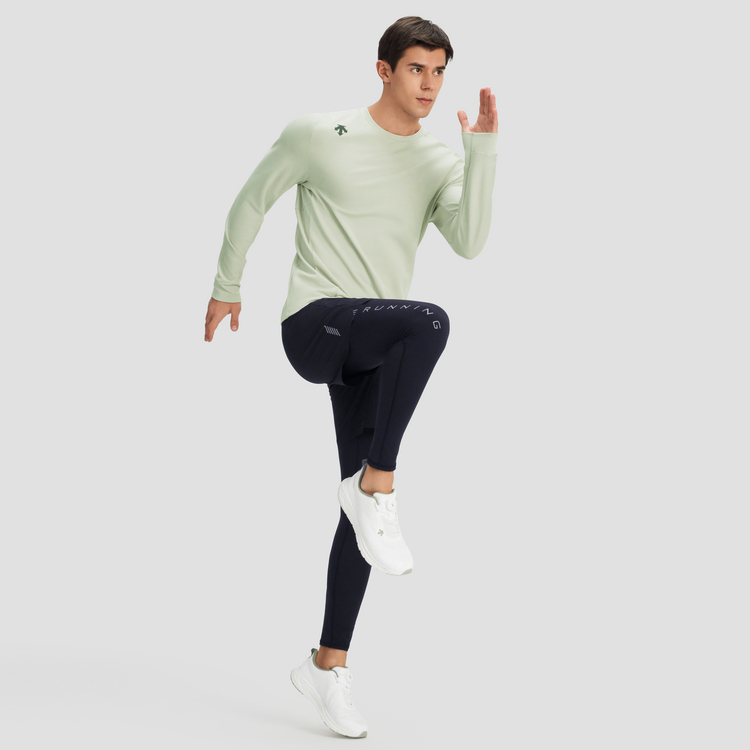 DESCENTE  2-in-1 Compression Knit Athletic Gym Pants D4131RKL43 圖 6