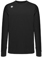 DESCENTE Kaos Lengan Panjang Crewneck Raglan Warna Polos Bernapas D4131RTL42 4