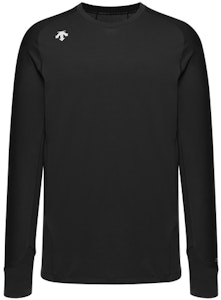 DESCENTE 透气纯色圆领拉格兰长袖T恤 D4131RTL42 4