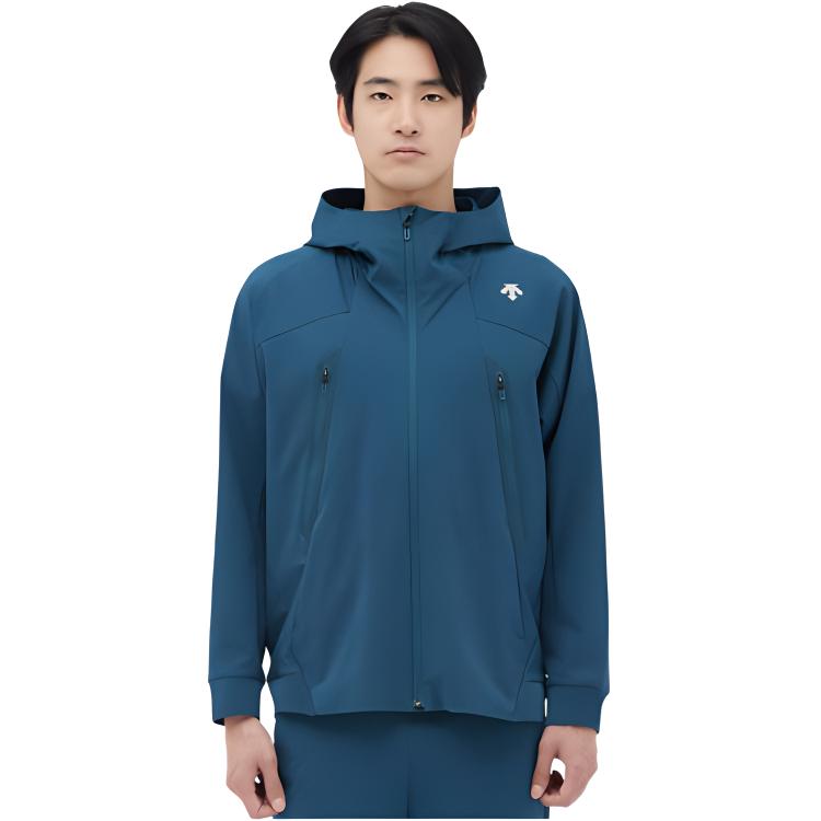 Sizing DESCENTE 全拉鍊透氣舒適連帽外套 DJMXGF10