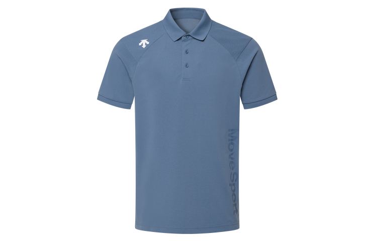DESCENTE  Lightweight Breathable Training Polo Shirt for Fitness. D4231TPS52