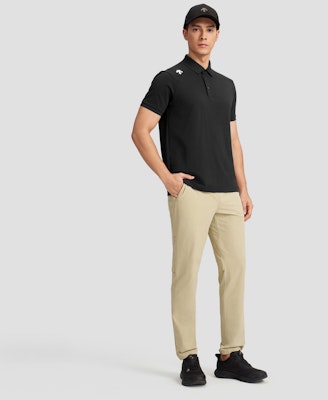 DESCENTE Lightweight Breathable Training Polo Shirt for Fitness. D4231TPS52 7