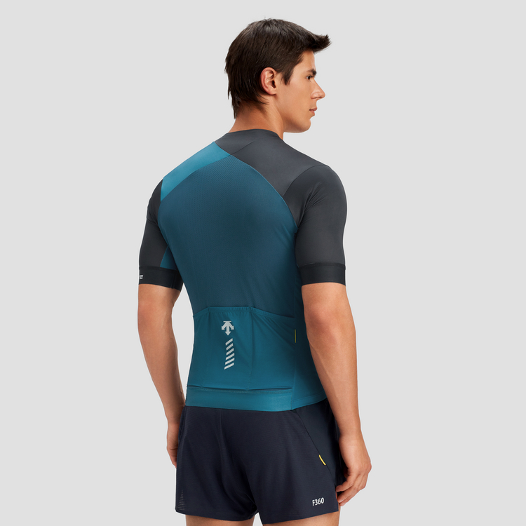 Purchase デサント 吸湿速乾 反射材 通気性 サイクリングジャージ D4231CKT44