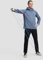 デサント トレーニングジャケット - 吸湿速乾、通気性抜群のスポーツウェア。 D4131TFT53 3