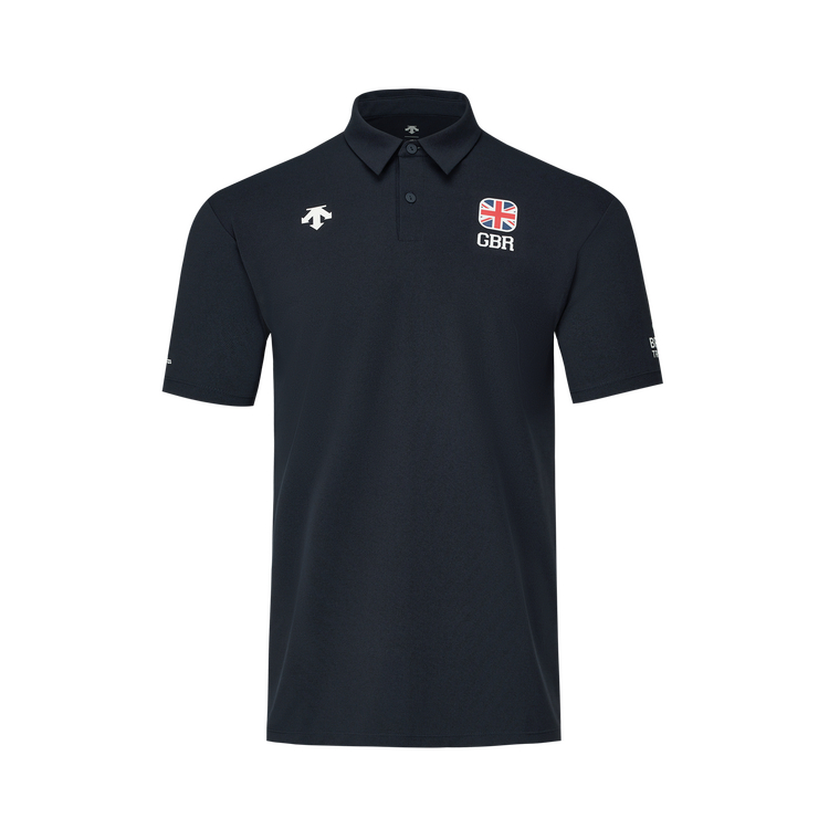 DESCENTE  Triathlon Series Short Sleeve Polo Shirt D4311NPS37