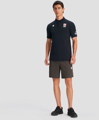 DESCENTE Triathlon Series Short Sleeve Polo Shirt D4311NPS37 Details for DESCENTE Triathlon Series Short Sleeve Polo Shirt D4311NPS37