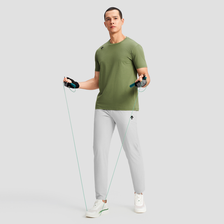 Details for デサント TRICOT 4D 冷感 サンプロテクション ニット トレーニングパンツ D4231TKP55