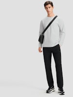 DESCENTE Camiseta Transpirable Tejida de Manga Larga para Commuting Urbano. D4131DTL81 8