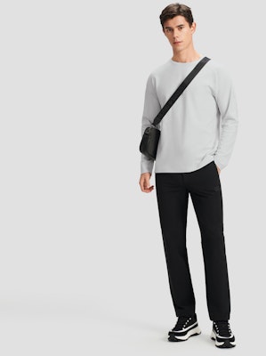 DESCENTE Urban Commuter Breathable Knit Long Sleeve T-Shirt D4131DTL81 8