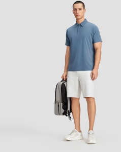 DESCENTE 城市通勤短袖透氣Polo衫 D4231DPS86 8