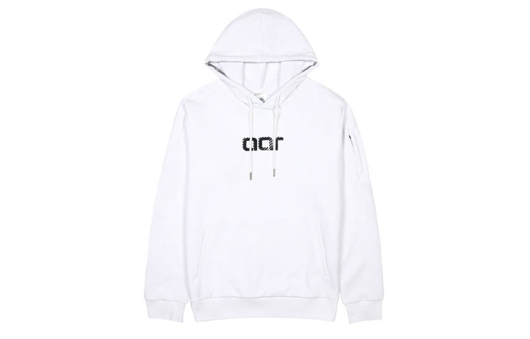 DESCENTE AAR Series Unisex Solid Color Logo Hoodie SM123VHD25-M