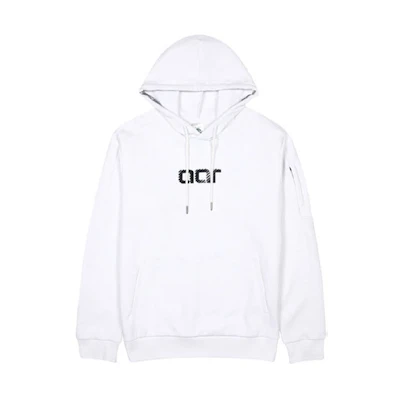 DESCENTE AAR Series Unisex Solid Color Logo Hoodie SM123VHD25-M