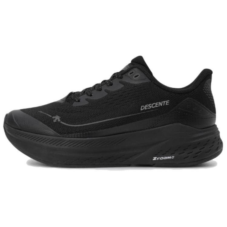 DESCENTE AERO RISE Black Running Shoes for Training & Urban Commuting. SQ123RRN11-BLK0