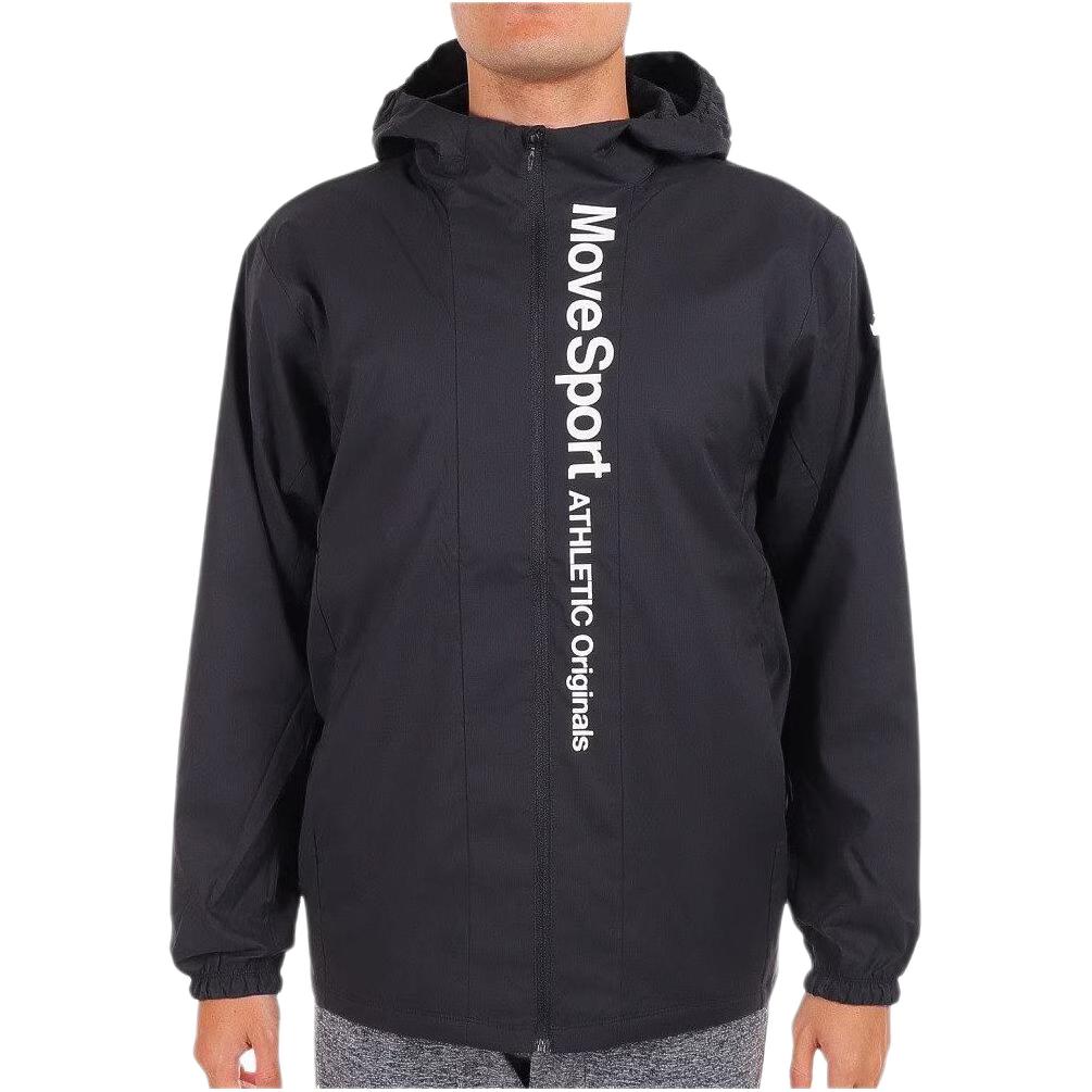 DESCENTE AIR THERMOTION Lightweight Hooded Jacket Black Warm Outerwear DMMUJF31-BK