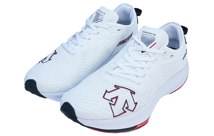 Order DESCENTE Kasut Lari Bernafas All-Palm Carbon Plate ''Putih'' D2123RRN13-WT