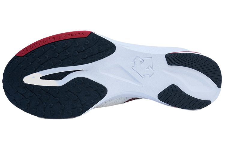 Lookbook DESCENTE Kasut Lari Bernafas All-Palm Carbon Plate ''Putih'' D2123RRN13-WT