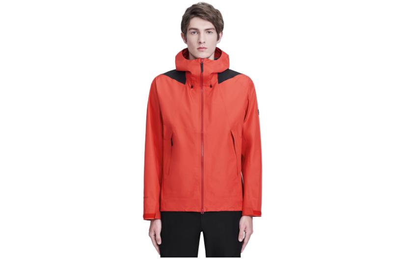 DESCENTE ALLTERRAIN 81  Solid Color Hooded Zip Jacket D3311OJK32C