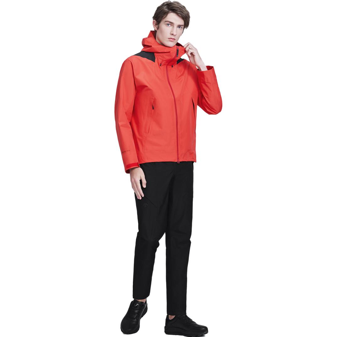 Shop DESCENTE ALLTERRAIN 81  Solid Color Hooded Zip Jacket D3311OJK32C