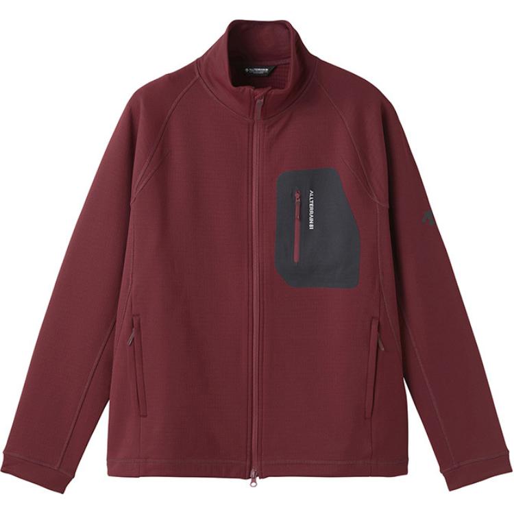 Sizing DESCENTE ALLTERRAIN 81  Warm Soft High Neck Jacket - Casual Solid Color DO4FFL04M