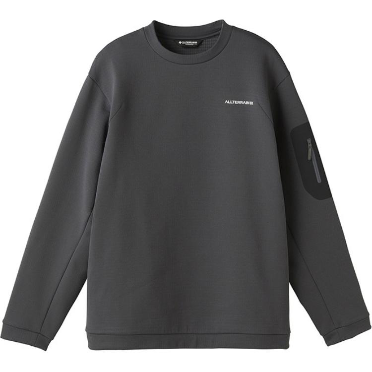 DESCENTE ALLTERRAIN 81 Plain Crewneck Pullover Warm Long-Sleeve Sweatshirt DO4FFL03M