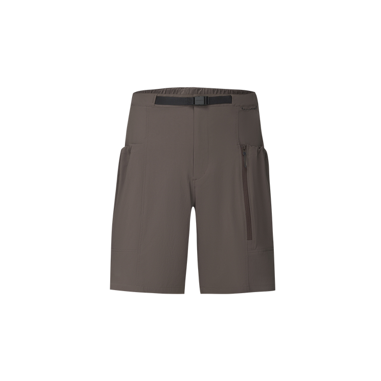 DESCENTE ALLTERRAIN  Stretch Waist Zipper Pocket Woven Sports Shorts. D4311AHP63