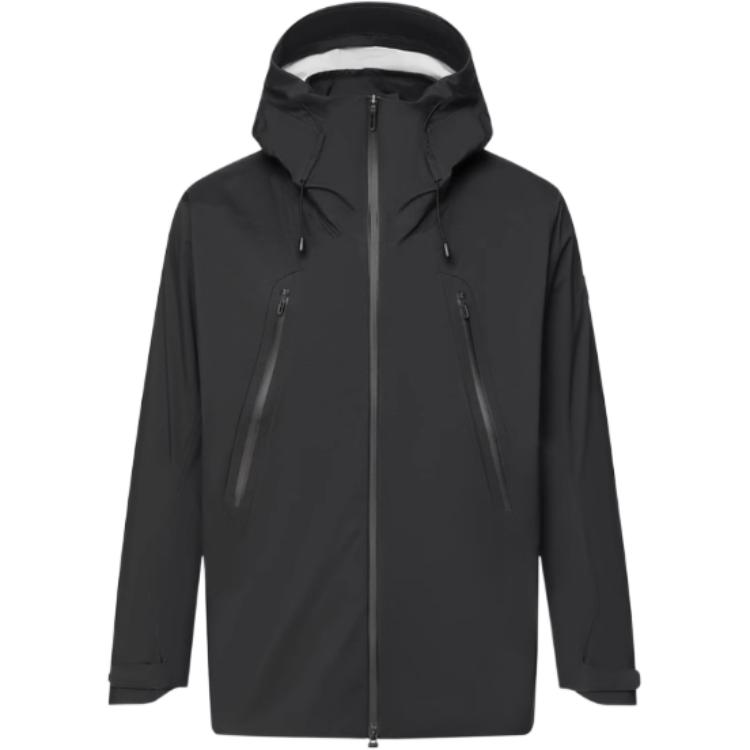 DESCENTE ALLTERRAIN Hooded Solid Color Zip Long Sleeve Jacket D4111AJK30