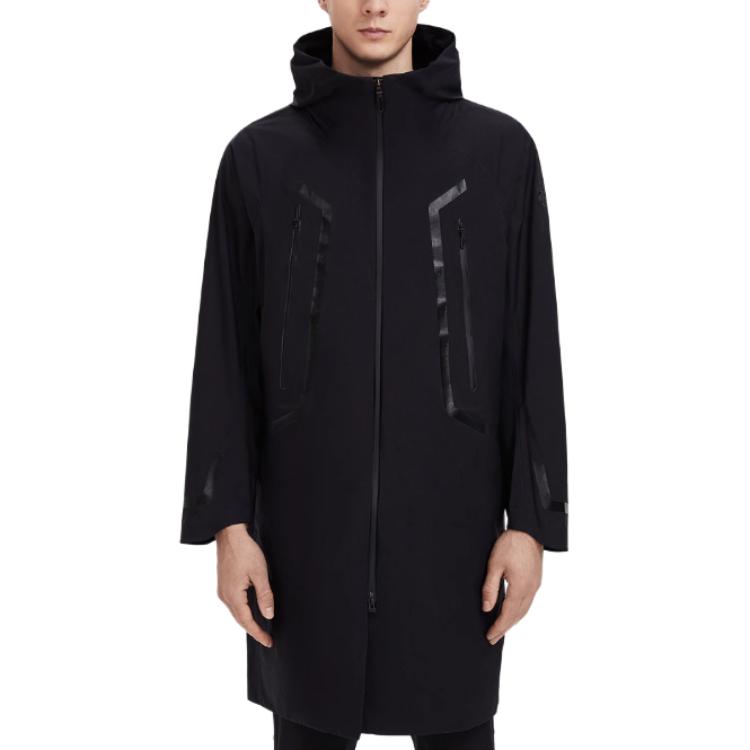 DESCENTE ALLTERRAIN Solid Color Athletic Hoodie Jacket D2211AJK33