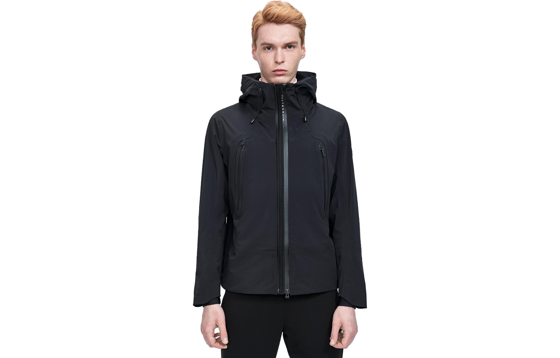 DESCENTE ALLTERRAIN Solid Color Hooded Jacket Men’s Long Sleeve D1311AJK31