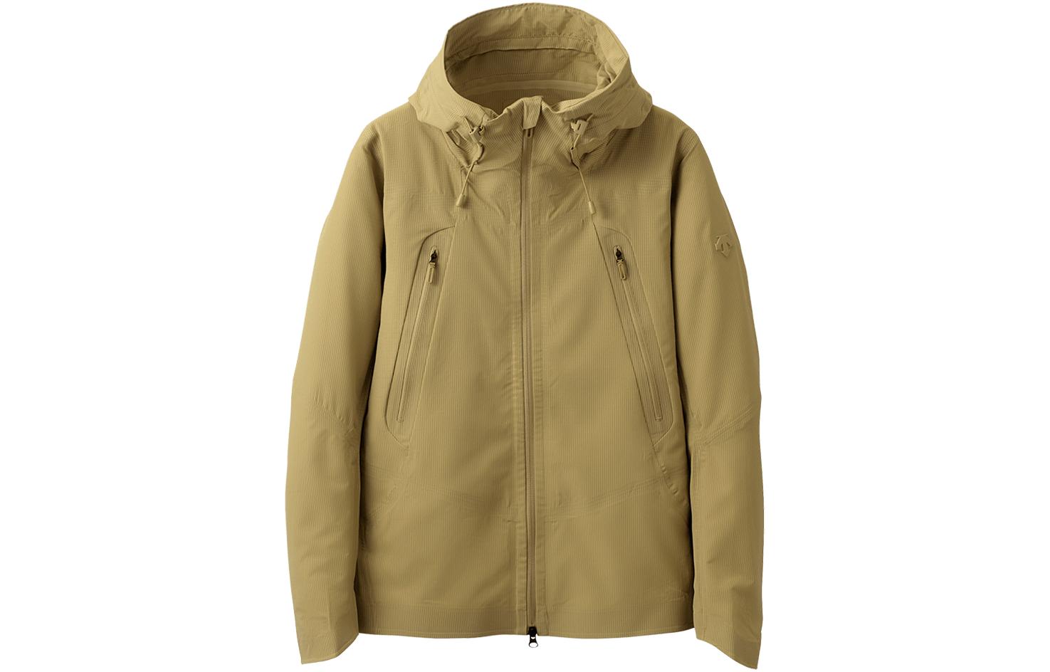 DESCENTE ALLTERRAIN Solid Color Zip-Up Hoodie Jacket D0211AJK40