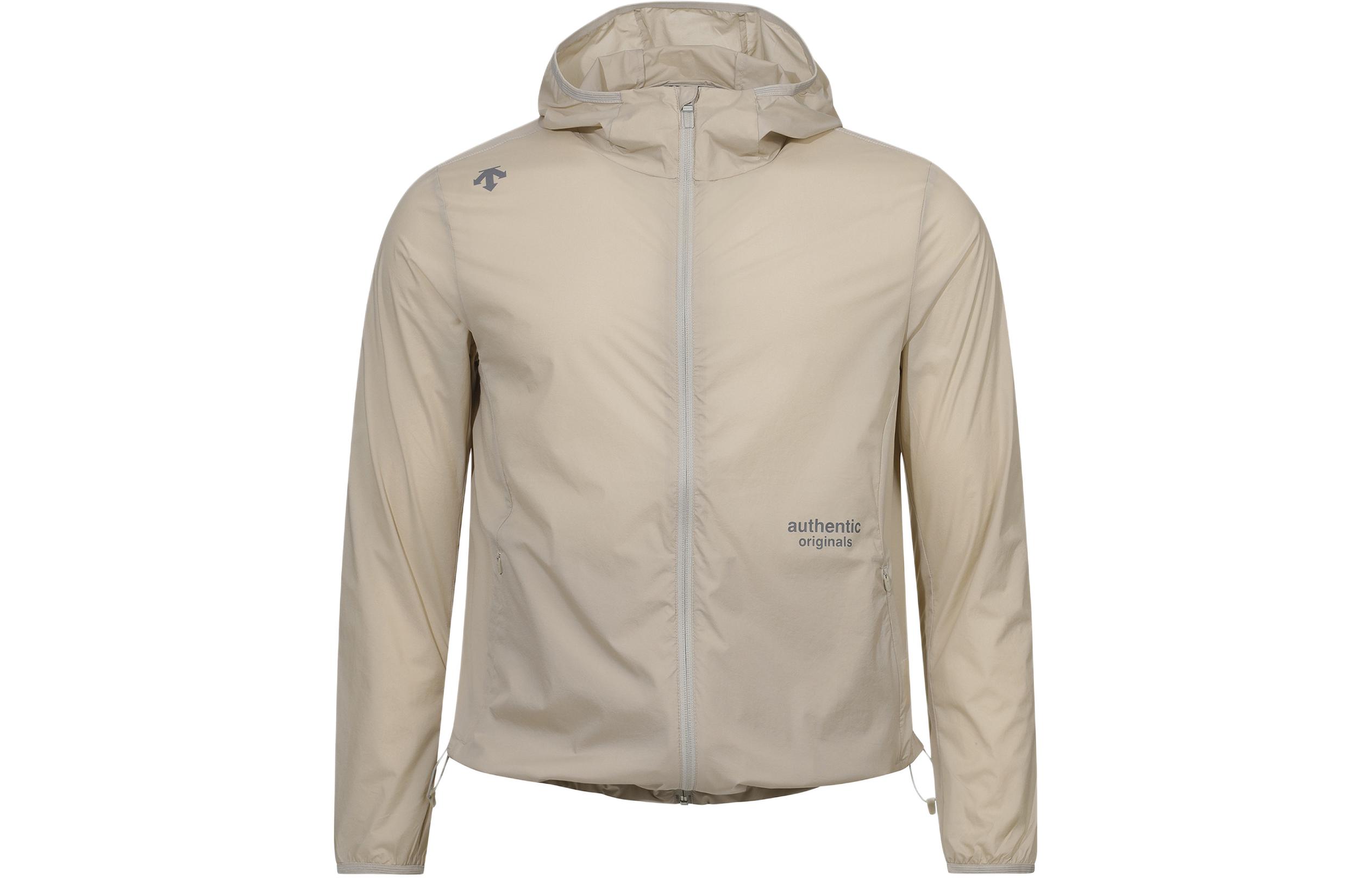 DESCENTE Authentic Lightweight Breathable Logo Print Jacket Unisex Outdoor Wear SP223RWB41