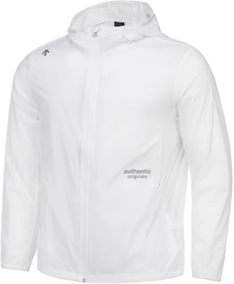 DESCENTE 輕量透氣男女款戶外運動印花Logo外套 SP223RWB41 5